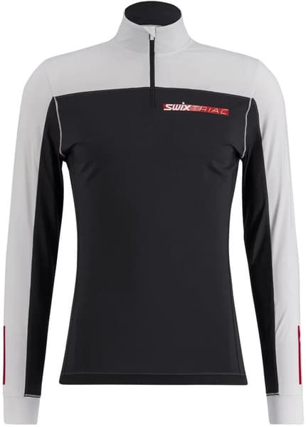 Triac Dry Long Sleeve M Black/Bright White, view: 0