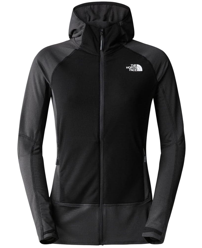 W Bolt Polartec Hooded Asphalt Grey-TNF Black, view: 0