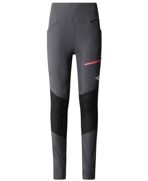 W Felik Alpine Leggings Asphalt Grey-TNF Black, view: 0