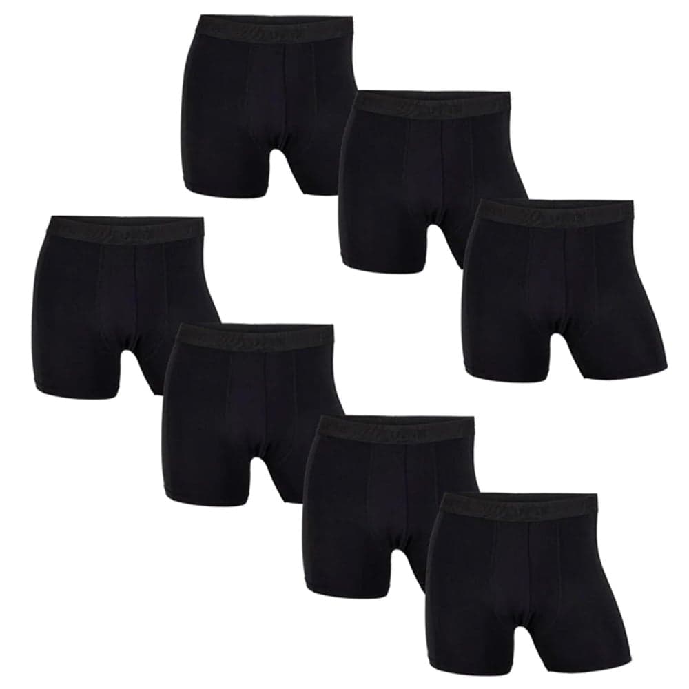 M SoftBoost Boxer Briefs 7-pk Black, view: 0