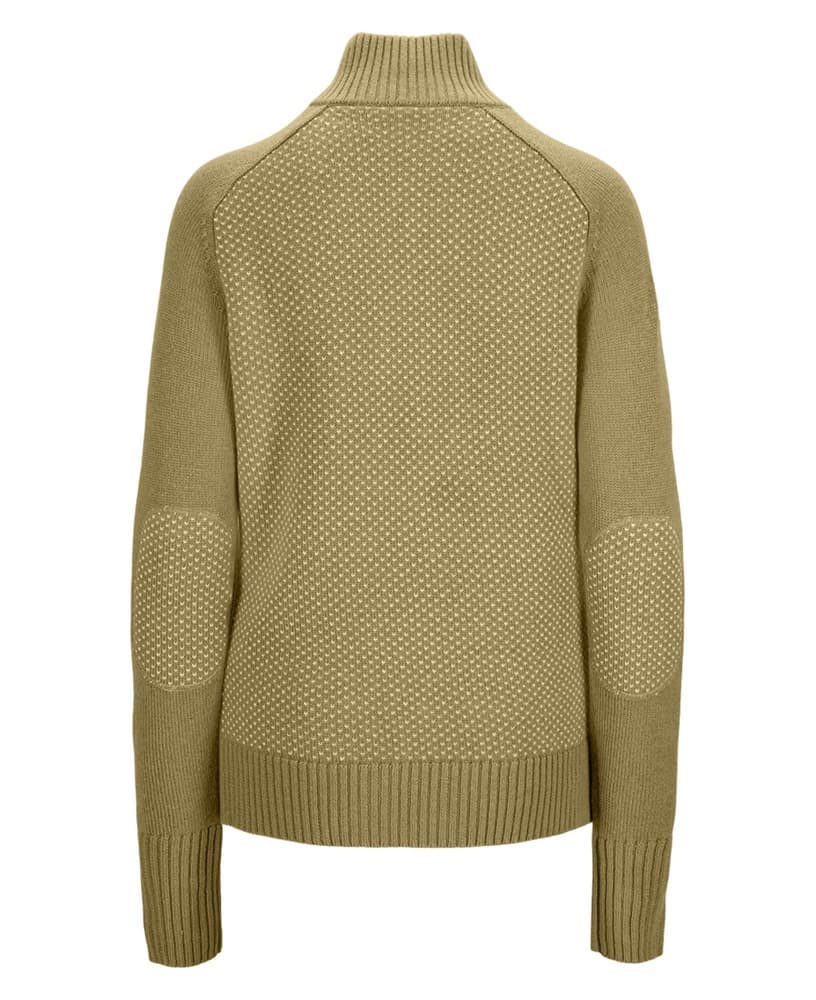 W Robin Low Half Zip Khaki, view: 1