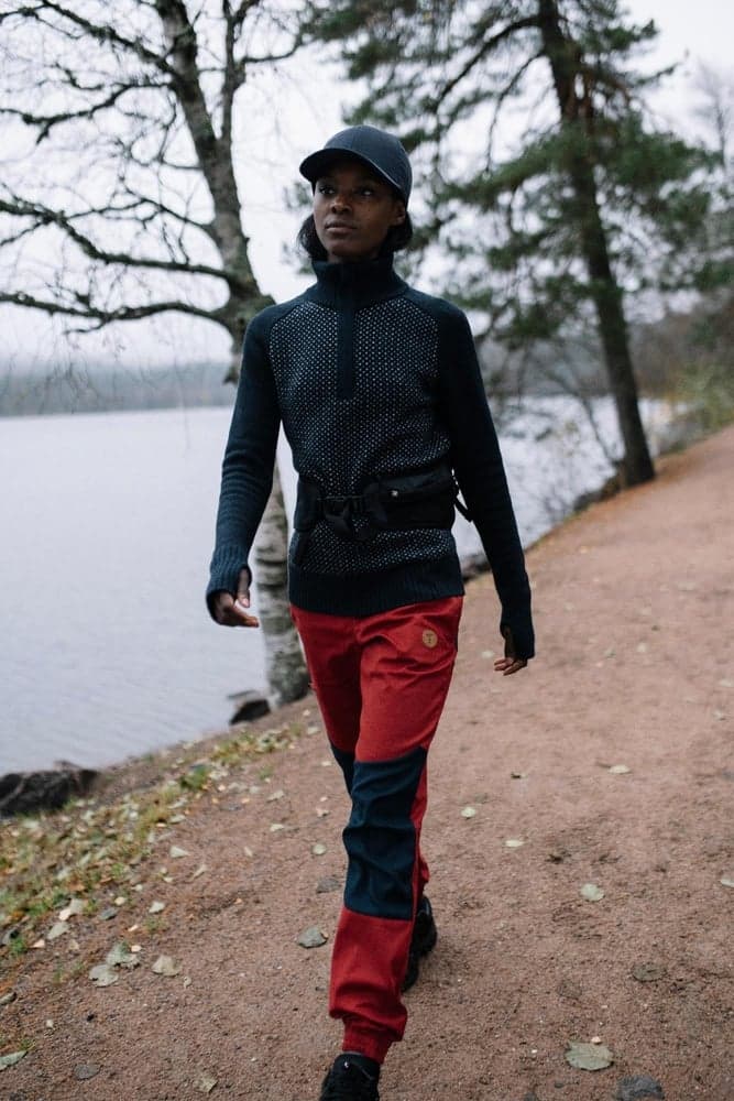 W Robin Low Half Zip Sky Captain, view: 4