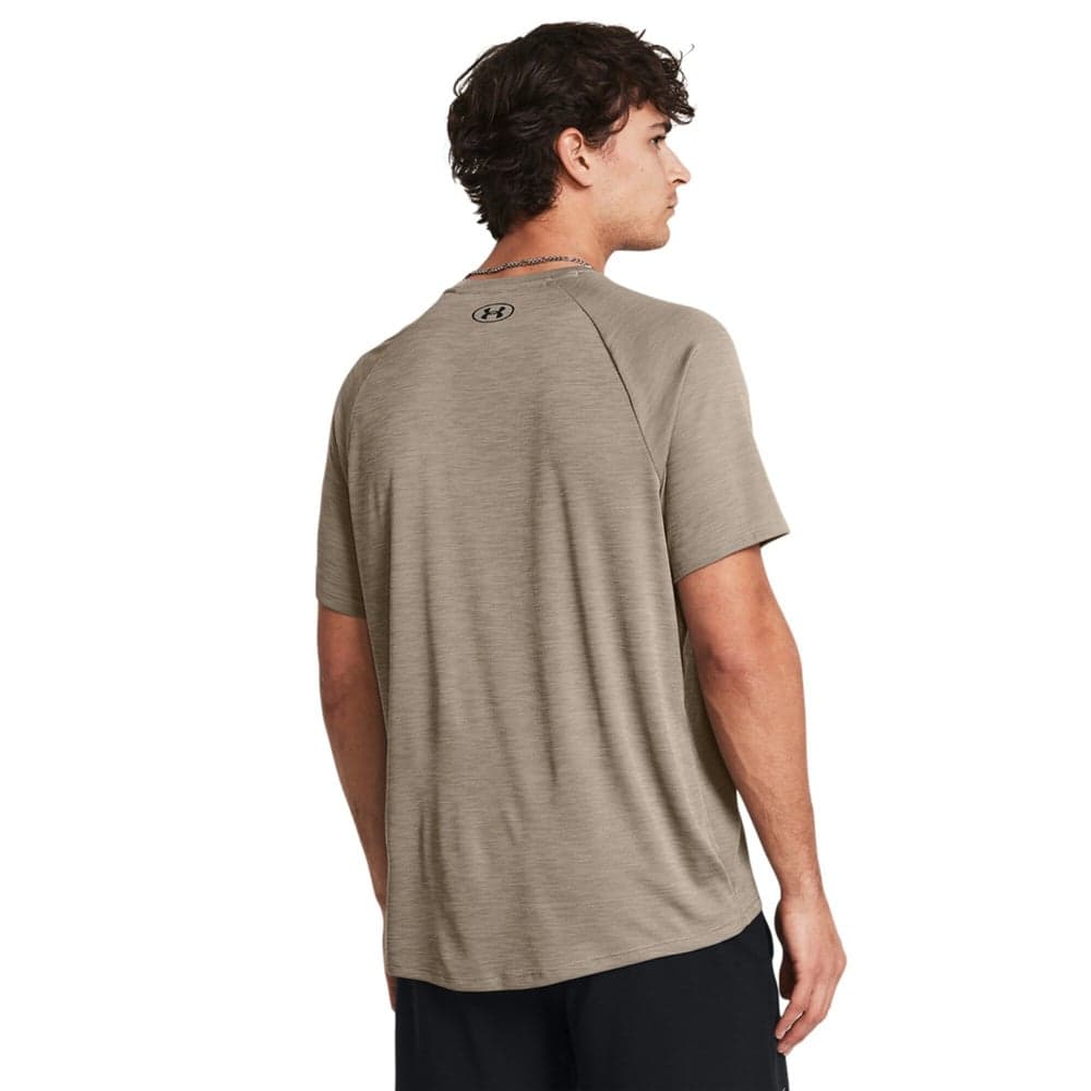 Tech Textured Short Sleeve Taupe Dusk, view: 1