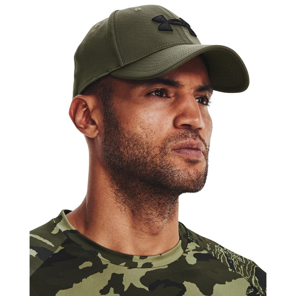 Blitzing Low Stretch Fit Cap Marine Od Green, view: 1