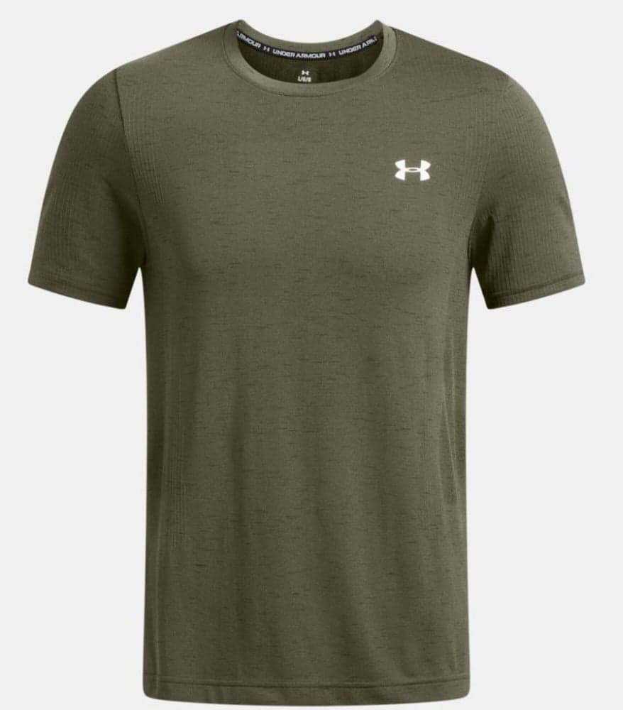Vanish Seamleshort Short Sleeve Marine Od Green, view: 2