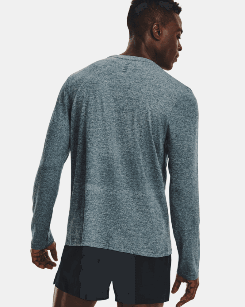 UA Seamless Stride LS Static Blue, view: 2