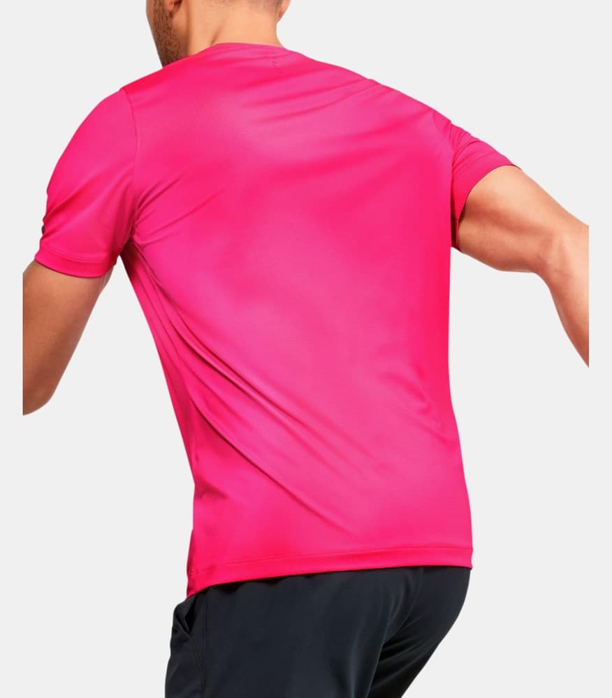 RUSH HeatGear Fitted Printed Pink Surge, view: 2