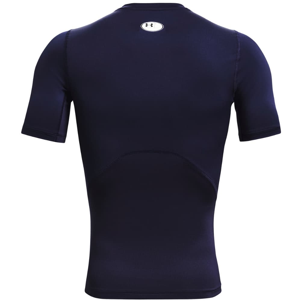 UA HG Armour Comp SS Midnight Navy, view: 1