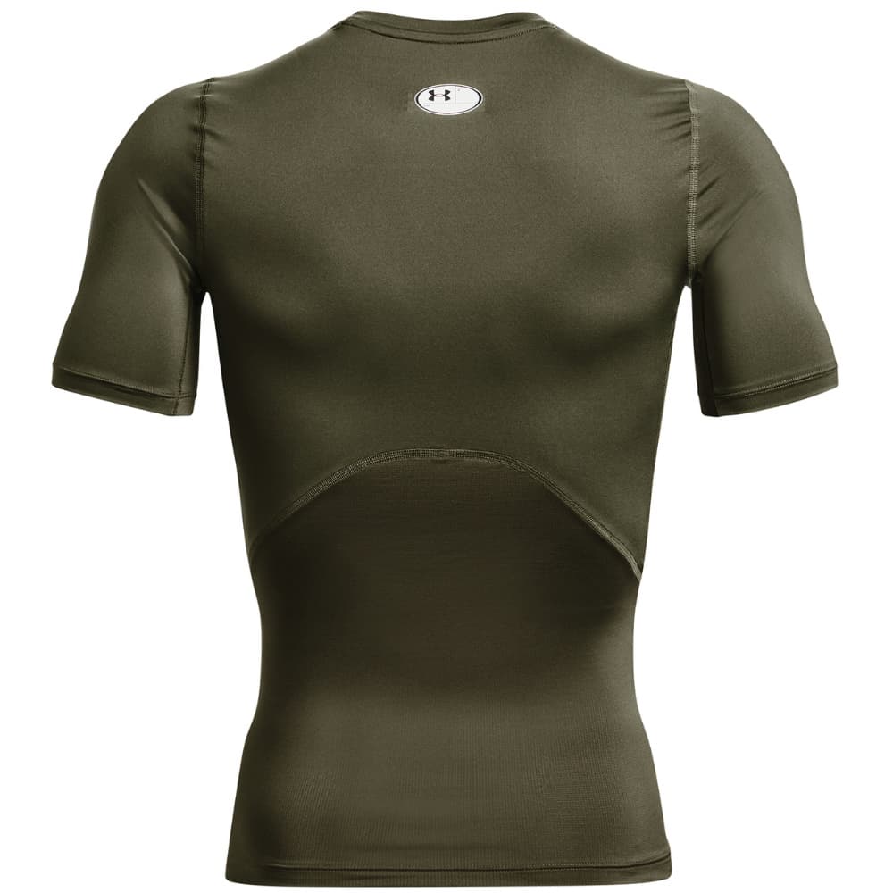 UA HG Armour Comp SS Marine Od Green, view: 1