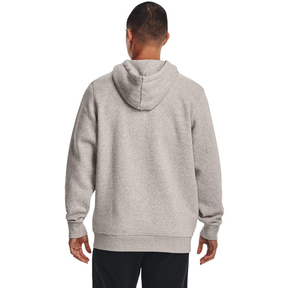 Essential Fleece Hoodie Ghost Gray Medium Heather/White, view: 1