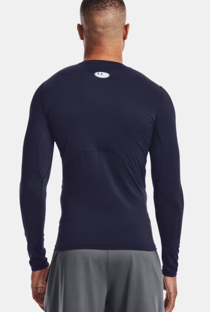 HeatGear Armour Comp Long Sleeve Midnight Navy, view: 1