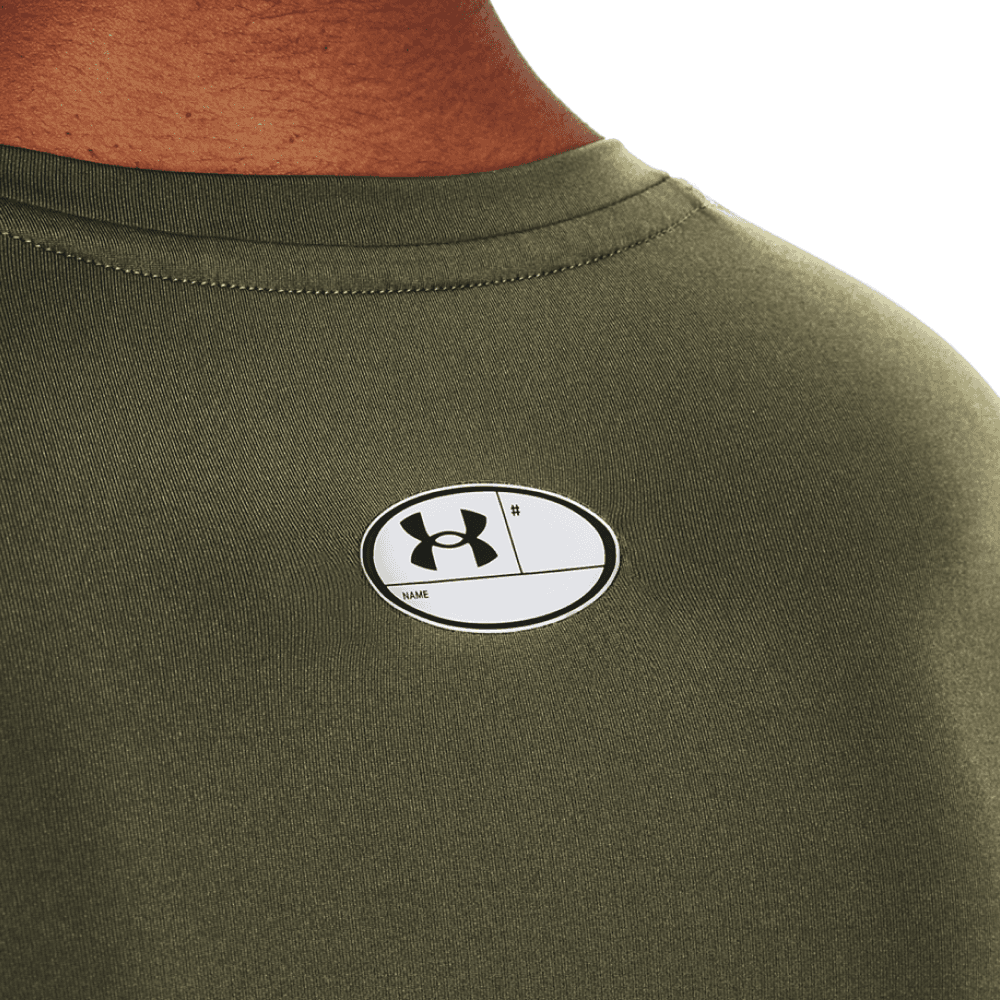 M's Heatgear Armour Comp Long Sleeve Marine Od Green, view: 3