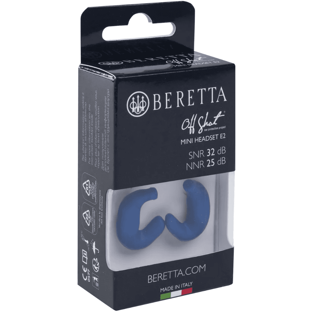Mini Headset E2 Blue Beretta, view: 1