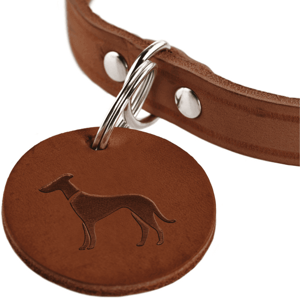 Collar Aalborg 37/XS-S Leather Cognac, view: 1