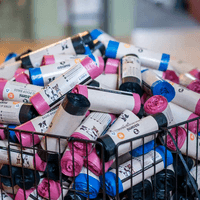 Dog Poop Bag with Handle Black 130x340 mm - view: 2