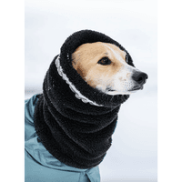 Plush Tube Scarf M Black - view: 2