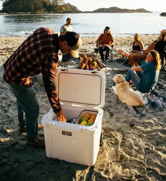 Roadie 60 Wheeled Cool Box White, view: 8