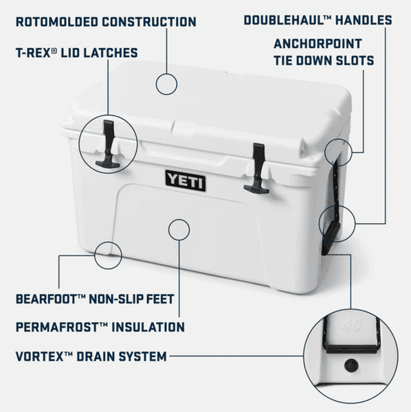Tundra 45 Cool Box Tan, view: 3