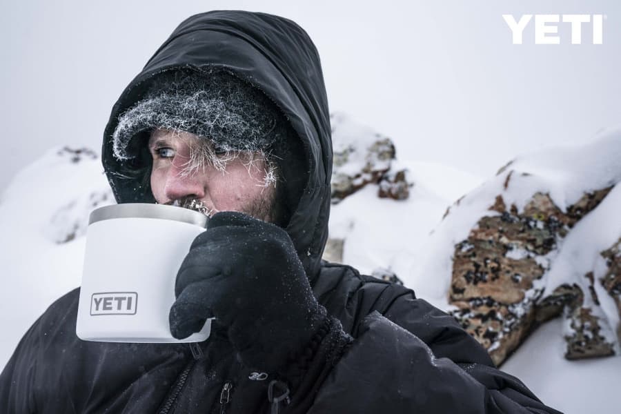 Rambler 414 ml Insulated Mug White, view: 1