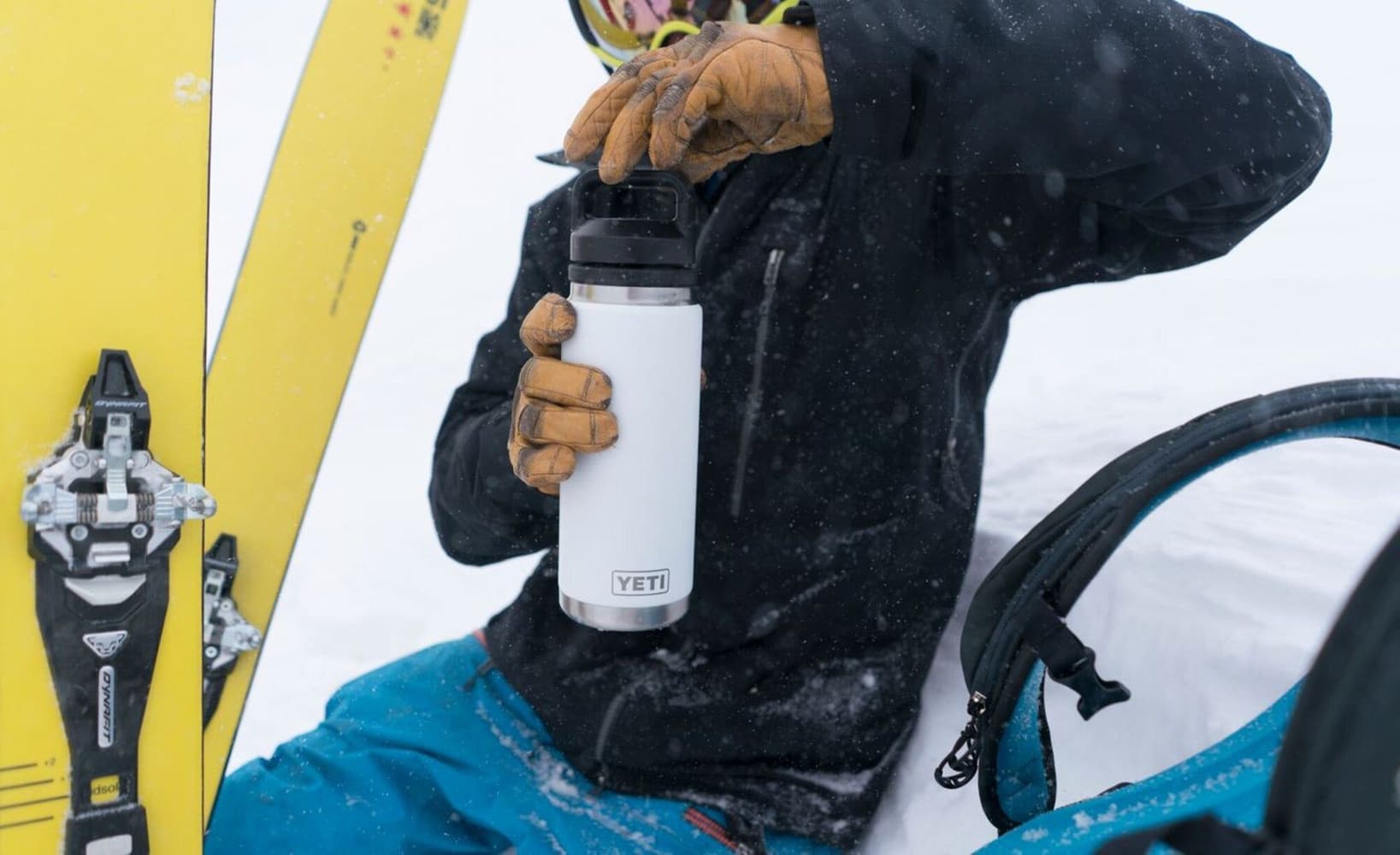 Rambler 769 ml Insulated Bottle White, view: 5