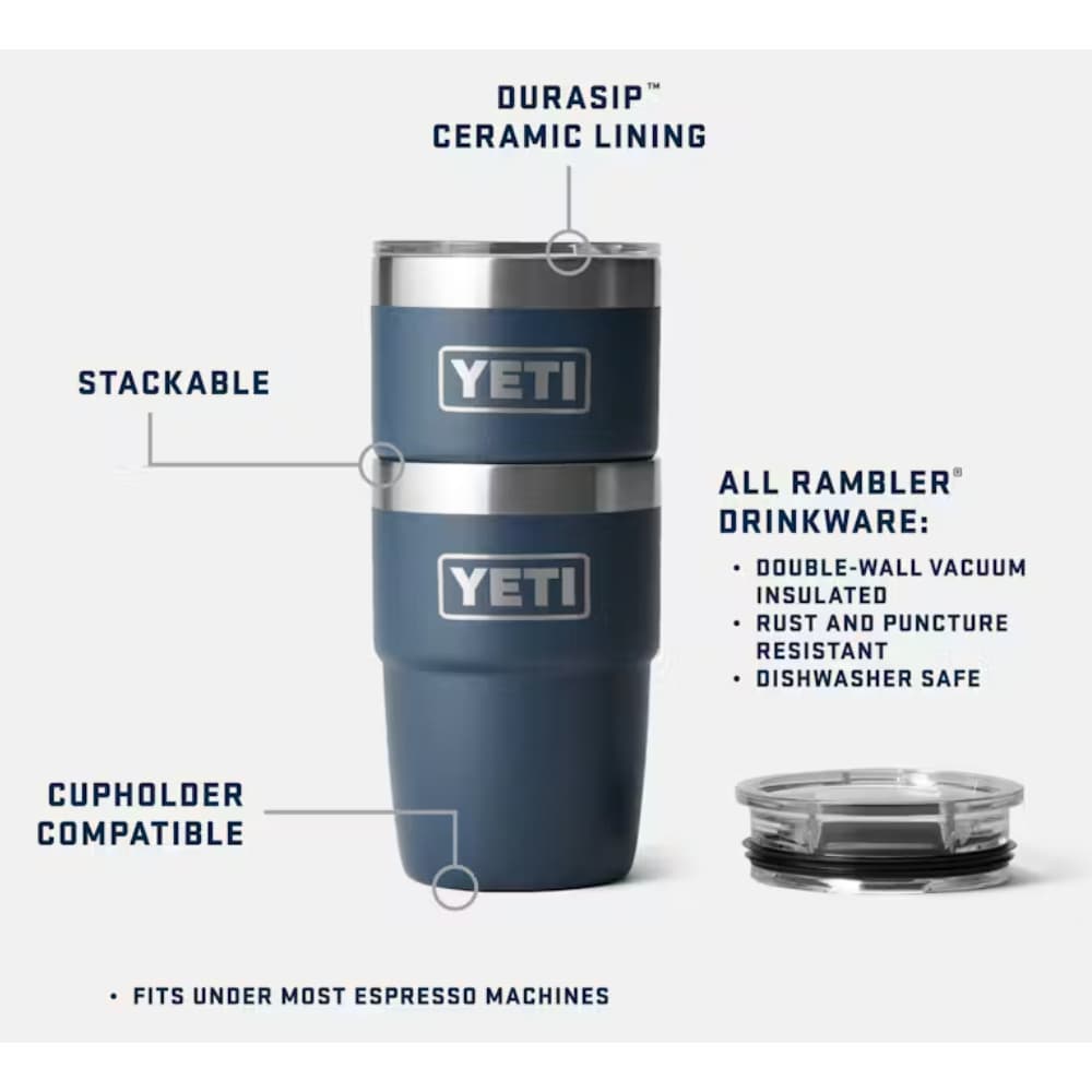 Rambler 8 oz (237 ml) Cup Navy, view: 3