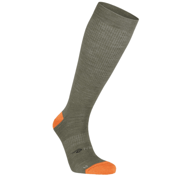 M's Wool Sock Compression Loden Green, view: 0