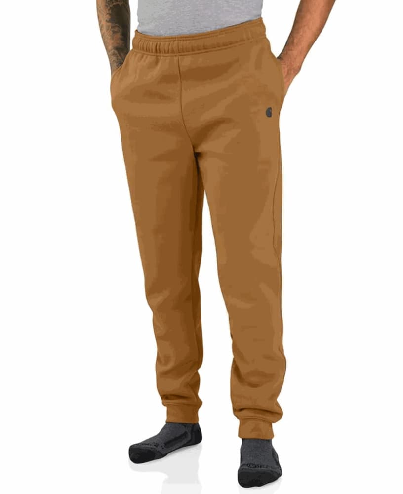 Midweight Tapered Sweatpant Carhartt Brown, view: 0