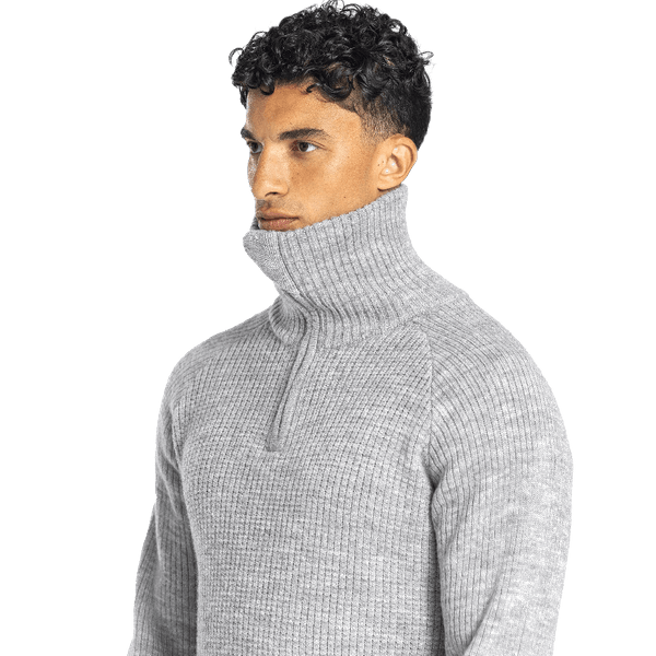 Rav 2.0 Halfzip Sweater Grey Melange, view: 1