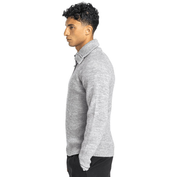 Rav 2.0 Halfzip Sweater Grey Melange, view: 3