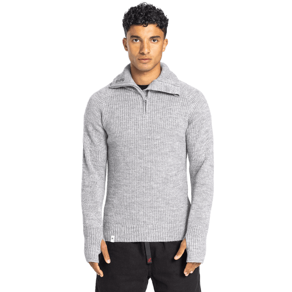 Rav 2.0 Halfzip Sweater Grey Melange, view: 2