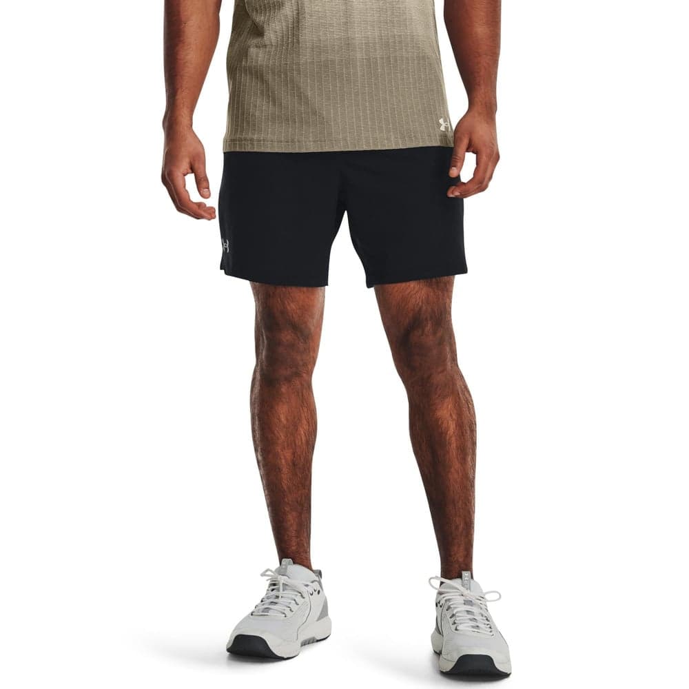 UA Vanish Woven 6in Shorts Black, view: 0