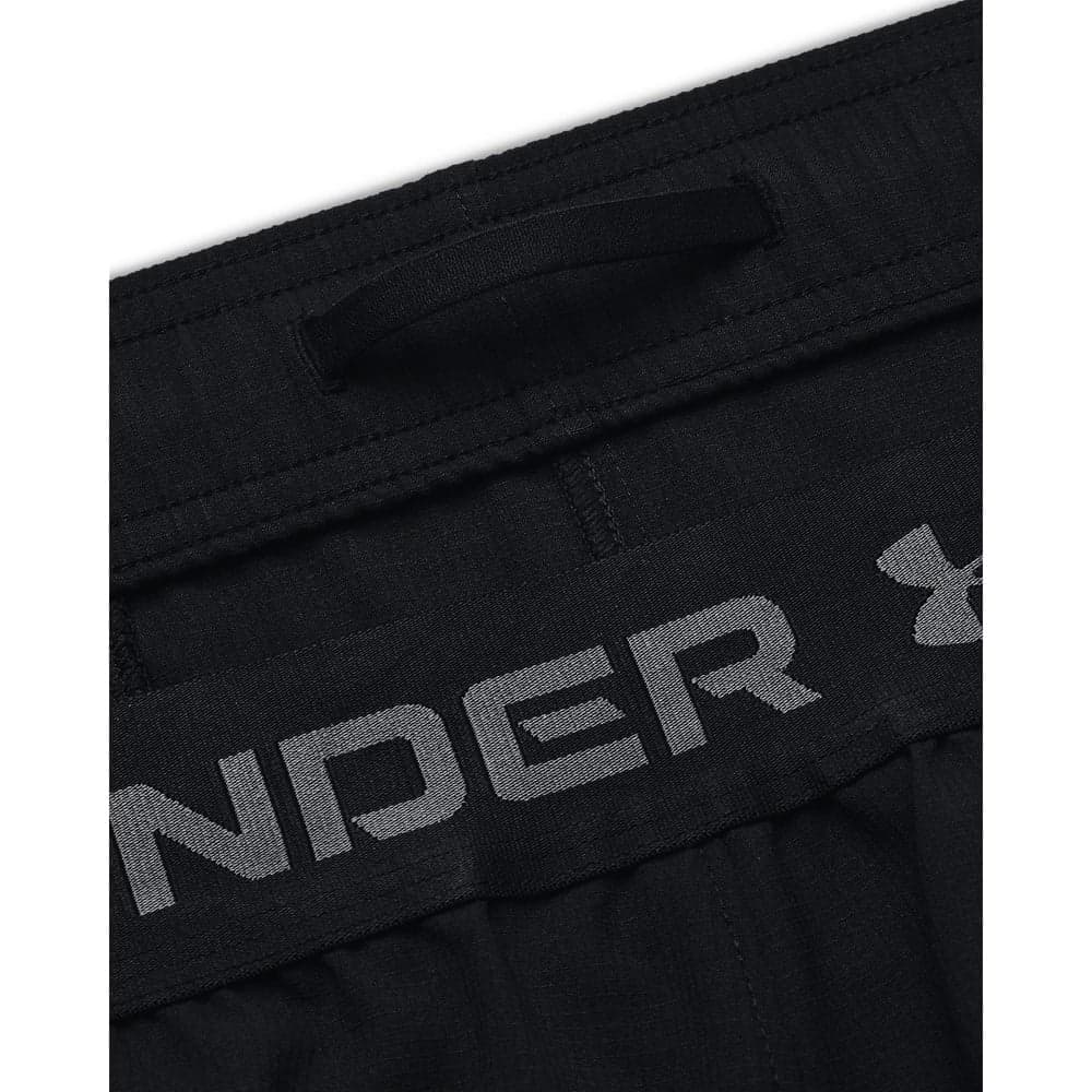 UA Vanish Woven 6in Shorts Black, view: 3