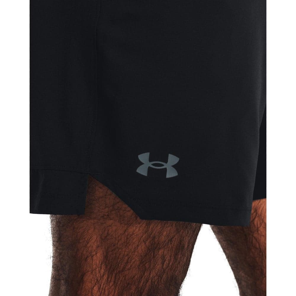 UA Vanish Woven 6in Shorts Black, view: 2