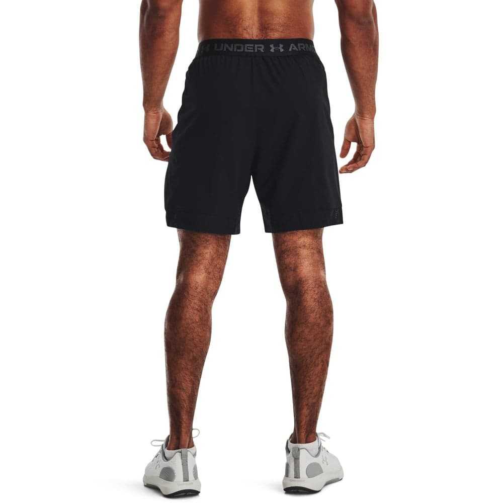 UA Vanish Woven 6in Shorts Black, view: 1