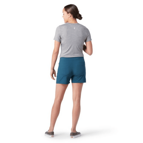 Women's Merino Sport Hike Short Twilight Blue, view: 2