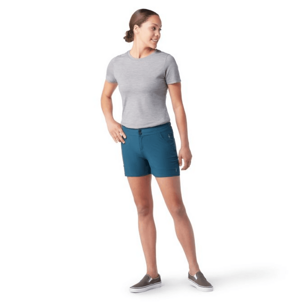 Women's Merino Sport Hike Short Twilight Blue, view: 1
