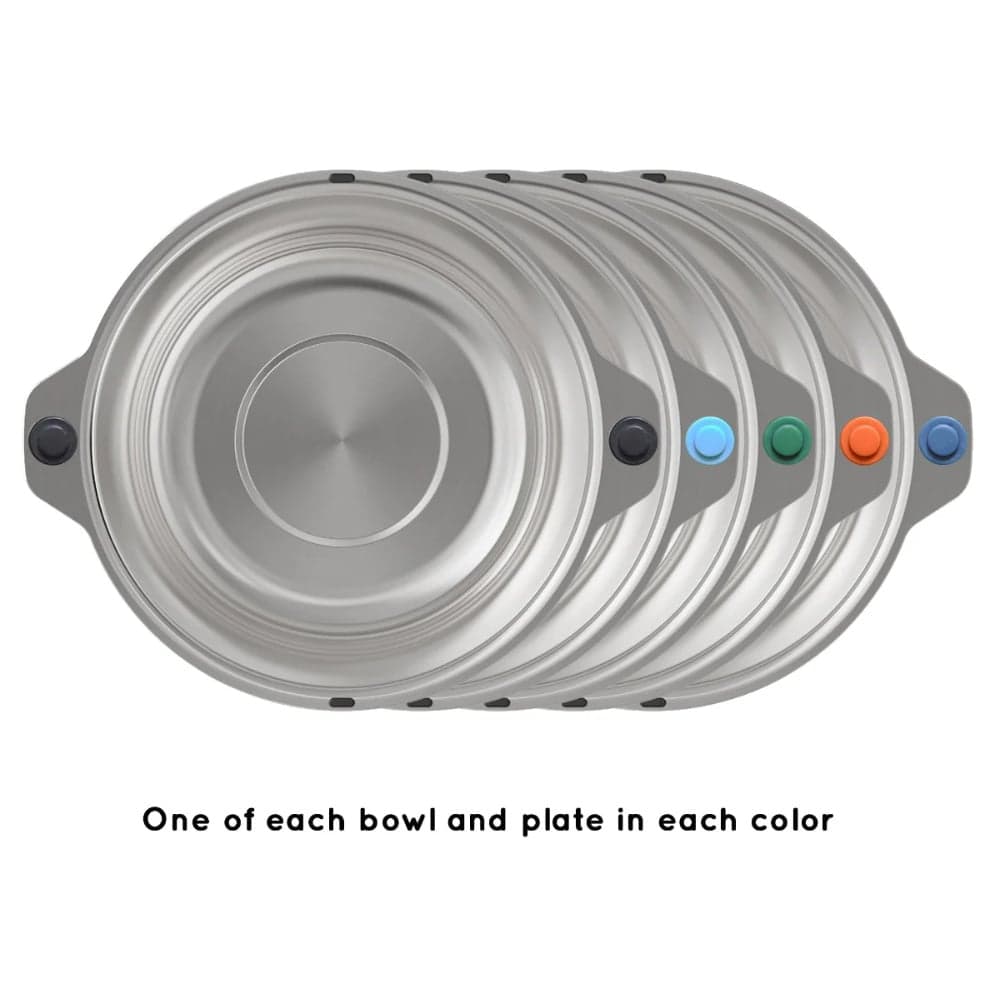 Full-Windsor Magware Bowls-Plates Full Set For 5, view: 2