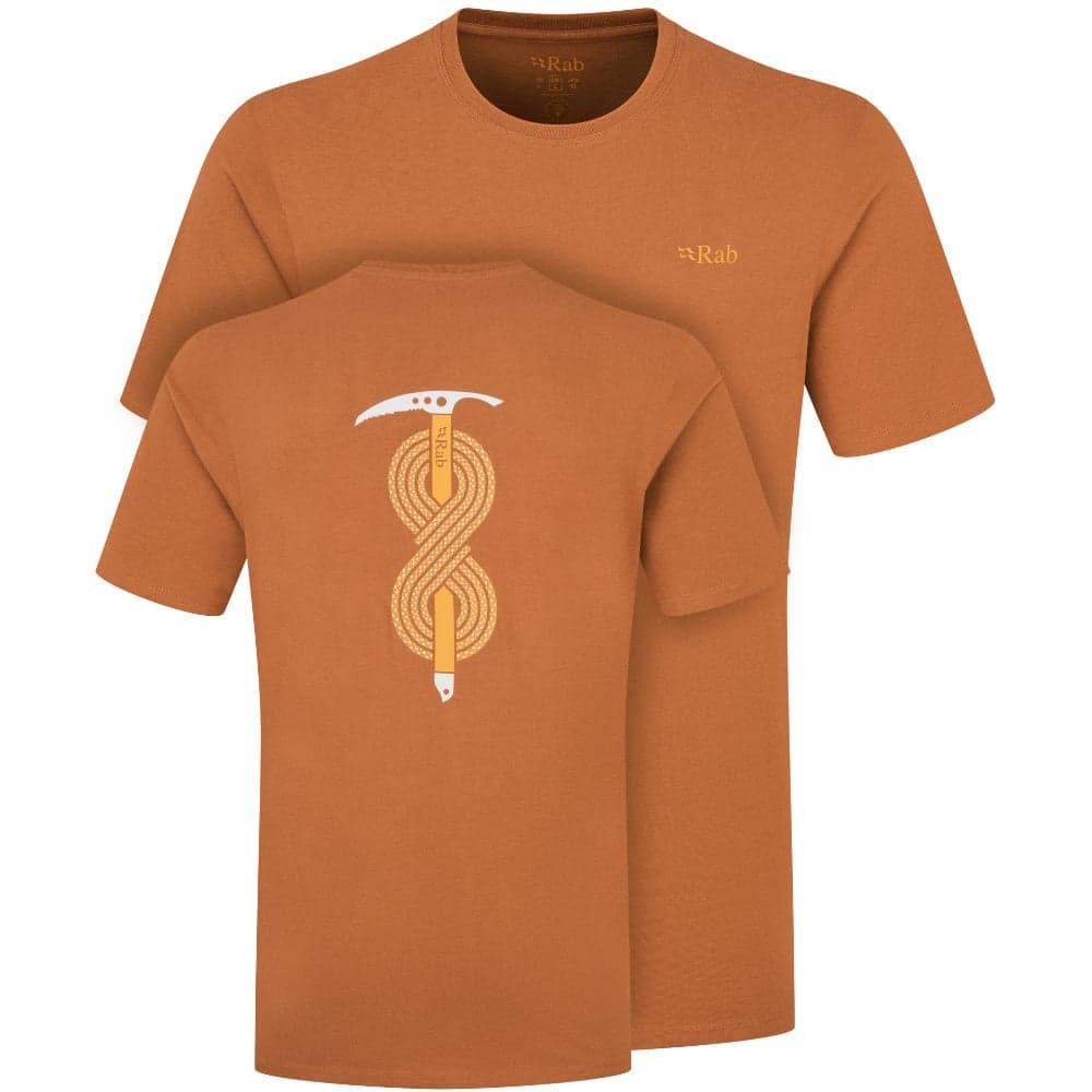 Stance Axe Tee Red Earth, view: 2