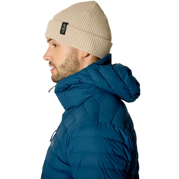 Perimeter Rolled Beanie Pebble, view: 4