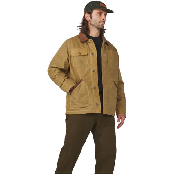 M's Shipyard Waxed Jacket Tan/Bison, view: 1