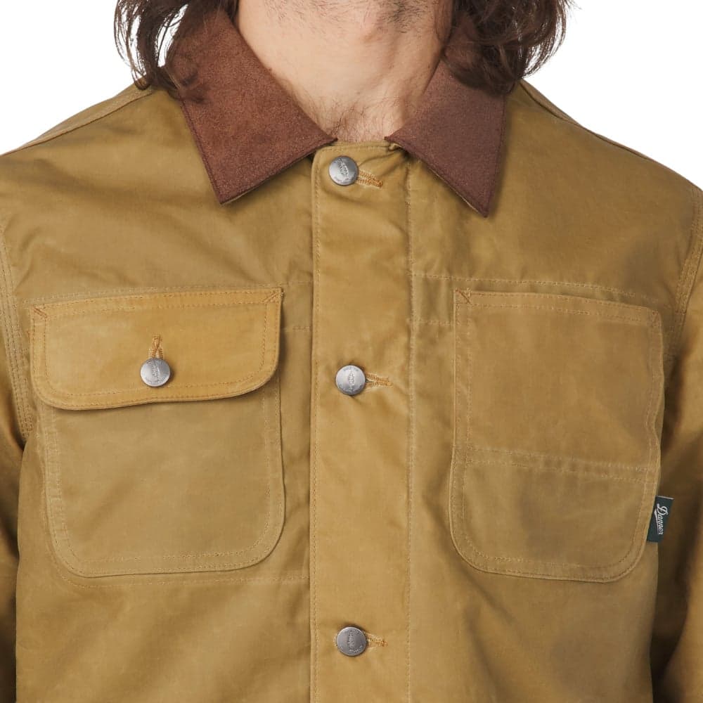 M's Shipyard Waxed Jacket Tan/Bison, view: 3
