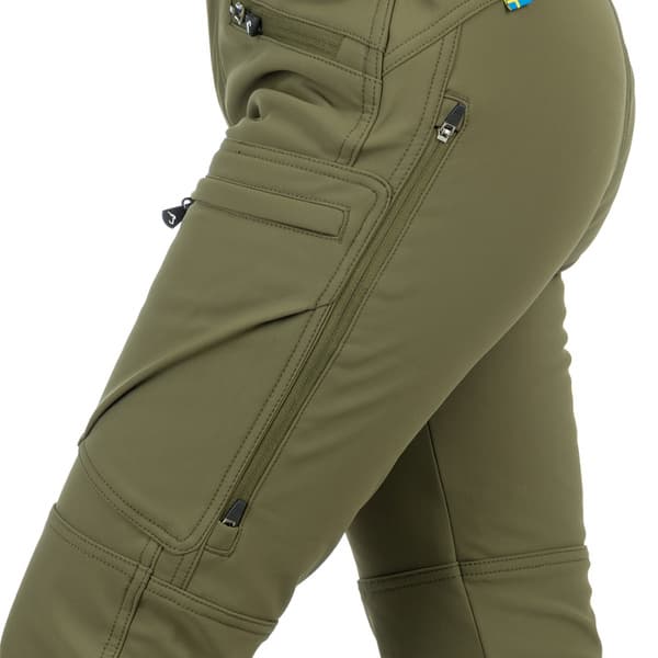 W's Thermo Action Pants Olive, view: 4