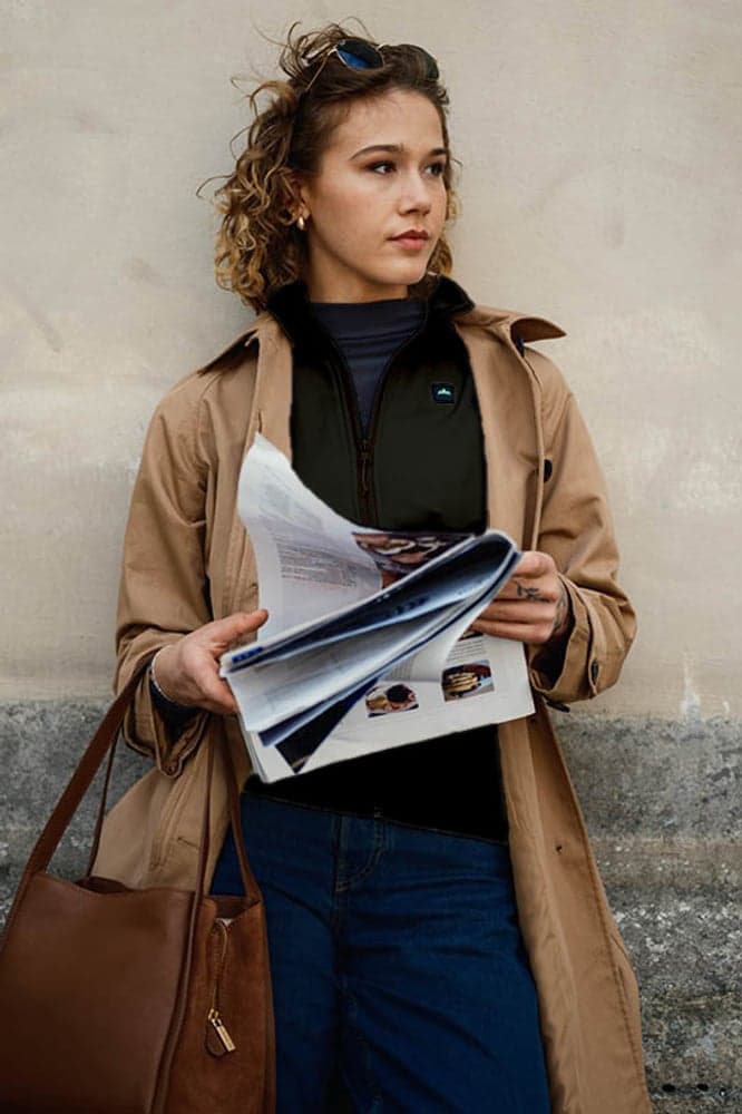 Heatx Heated Fleece Vest Womens Black, view: 7