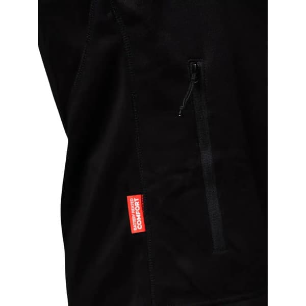 Heatx Heated Fleece Sweater Womens Black, view: 7