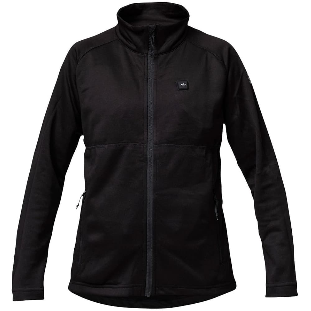 Heatx Heated Fleece Sweater Womens Black, view: 0