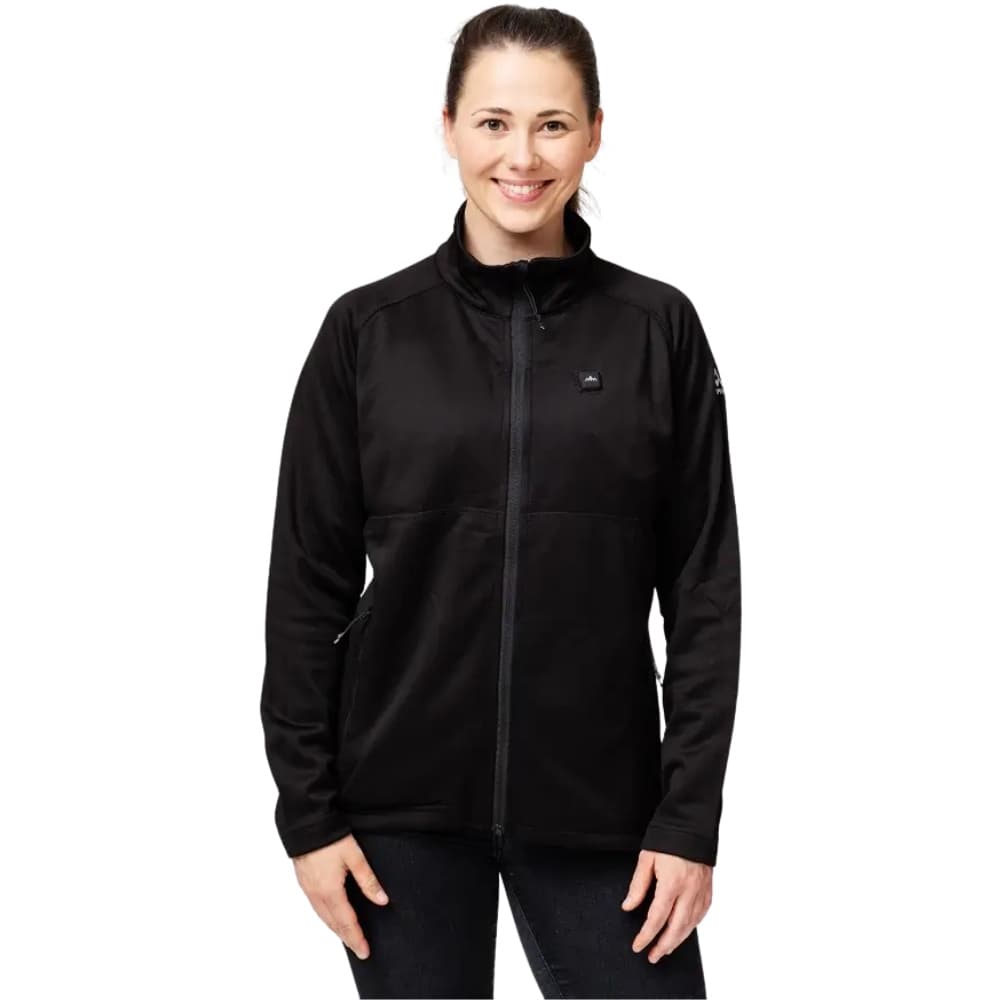 Heatx Heated Fleece Sweater Womens Black, view: 2
