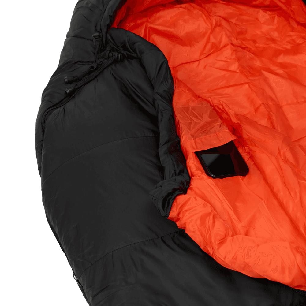 Haustre 3-Season Sleeping Bag Charcoal, view: 6