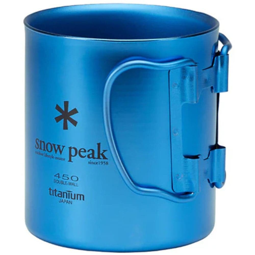Titanium Double Wall 450 Mug Blue, view: 0