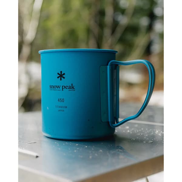 Titanium Single Wall 450 Mug Blue, view: 3