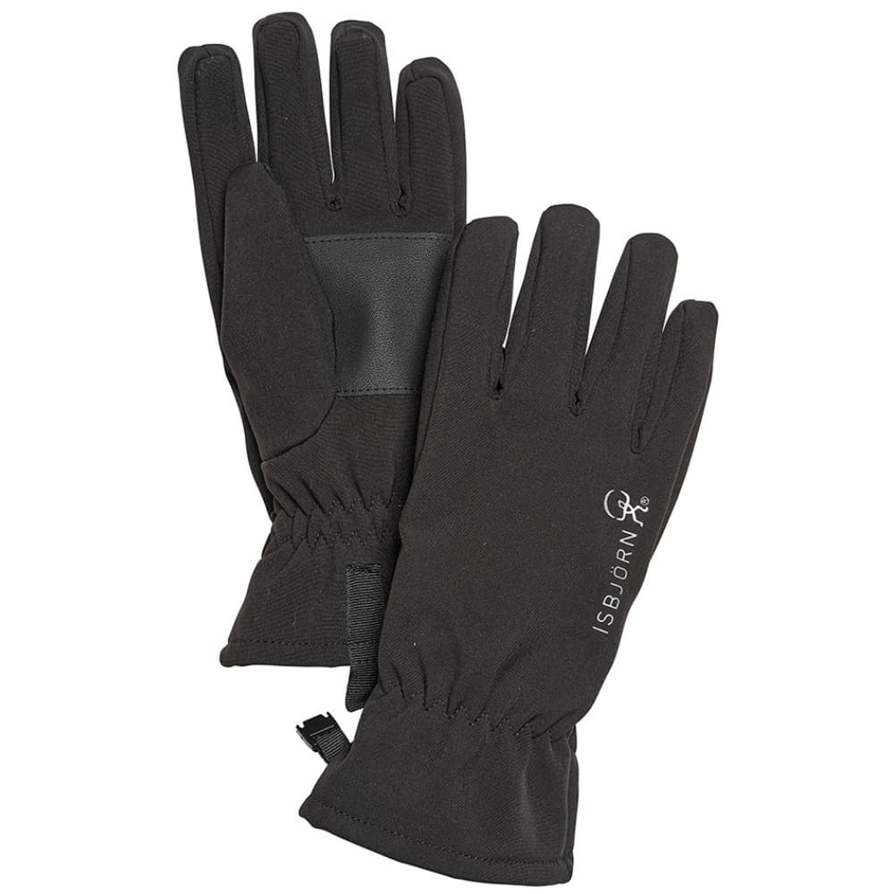 Trail Softshell Finger Glove Kids Black, view: 0